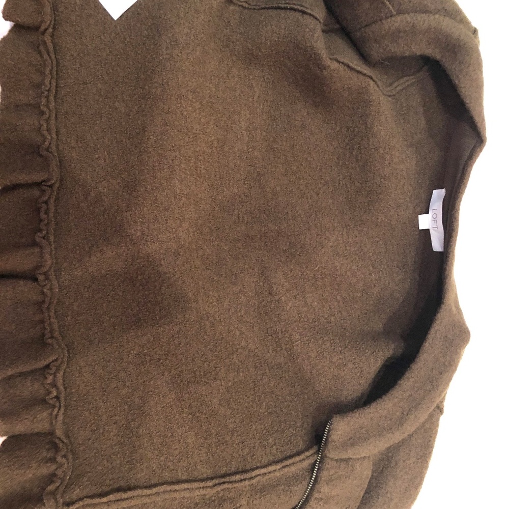 Loft Ruffle Zip Jacket - image 8